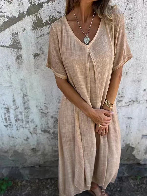 Naia™ | V-Ausschnitt Kleid