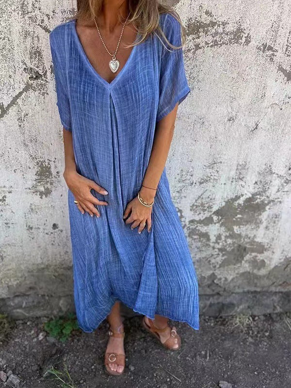 Naia™ | V-Ausschnitt Kleid