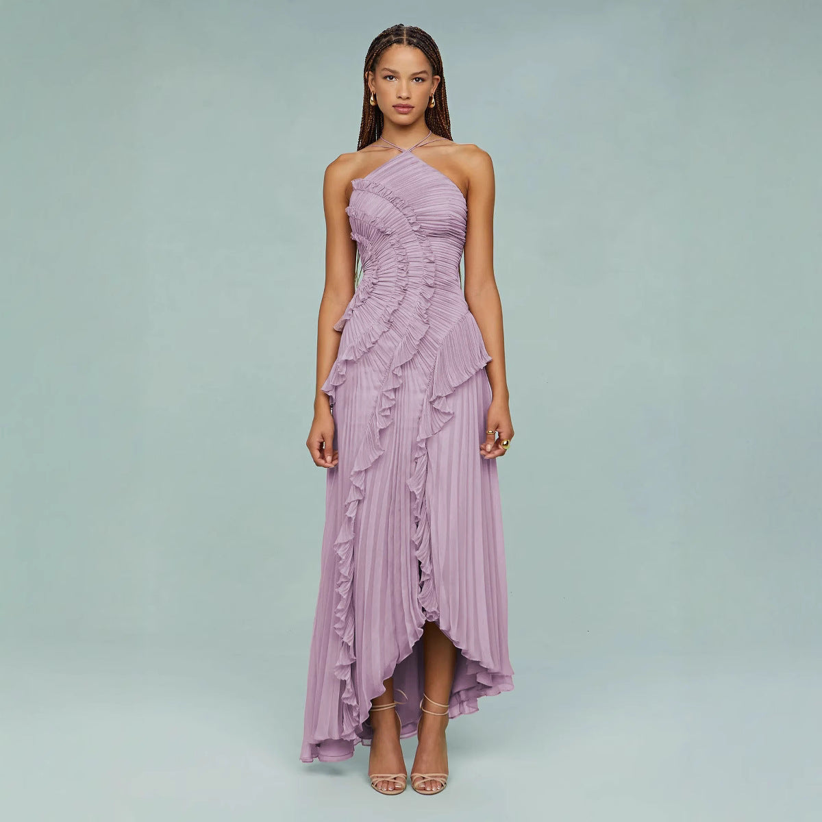 Lila | Flüsterndes Fliederkleid