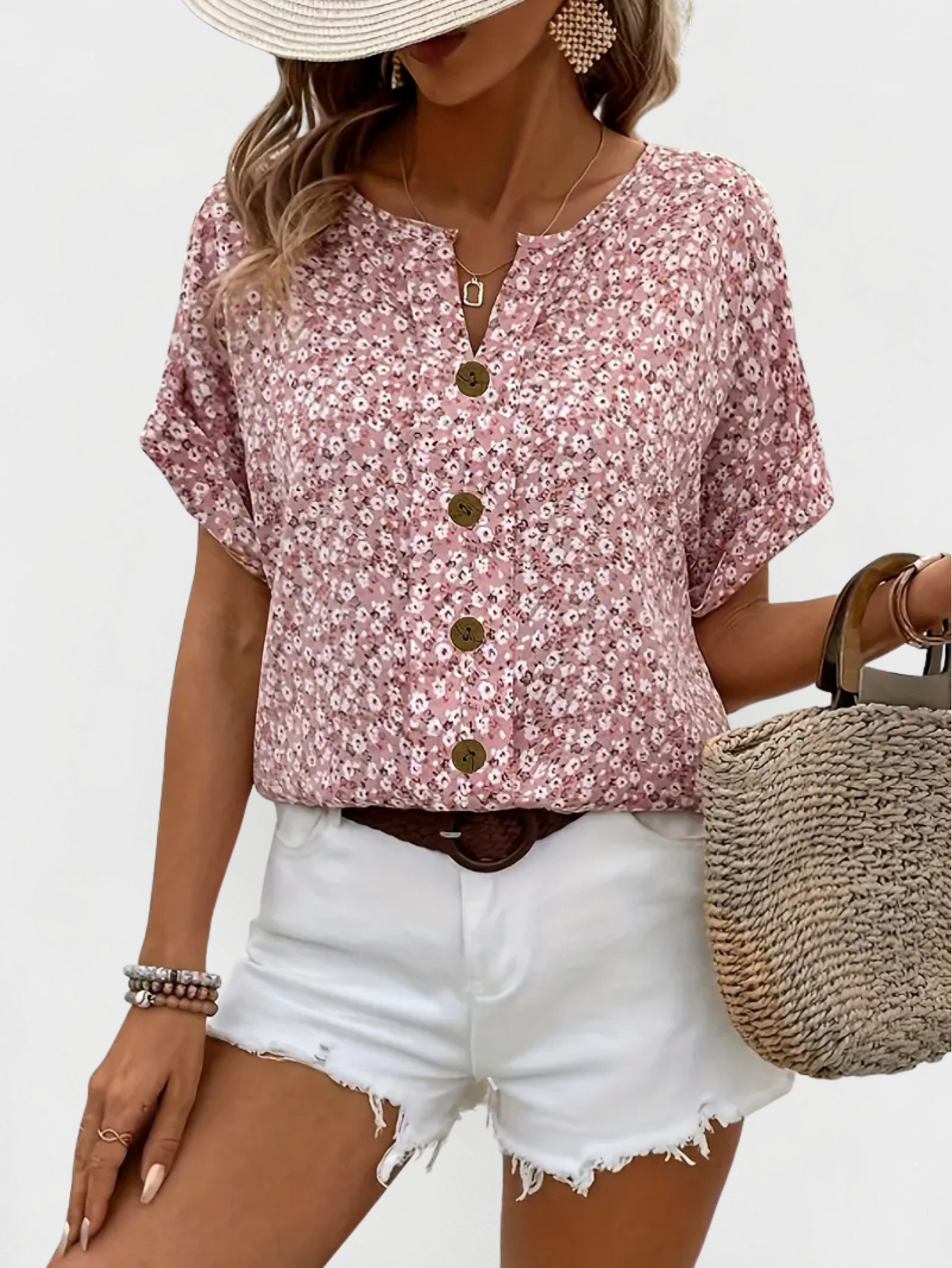 Verna™ - Schicke Bluse mit floralem Druck