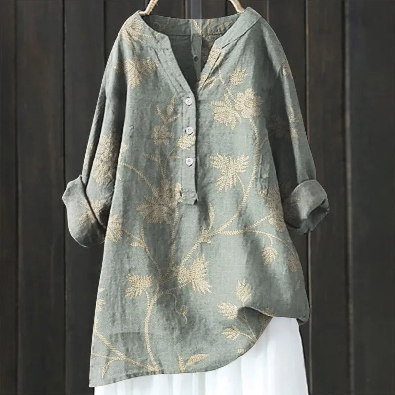 Juliette - Bluse Mit Blumendruck