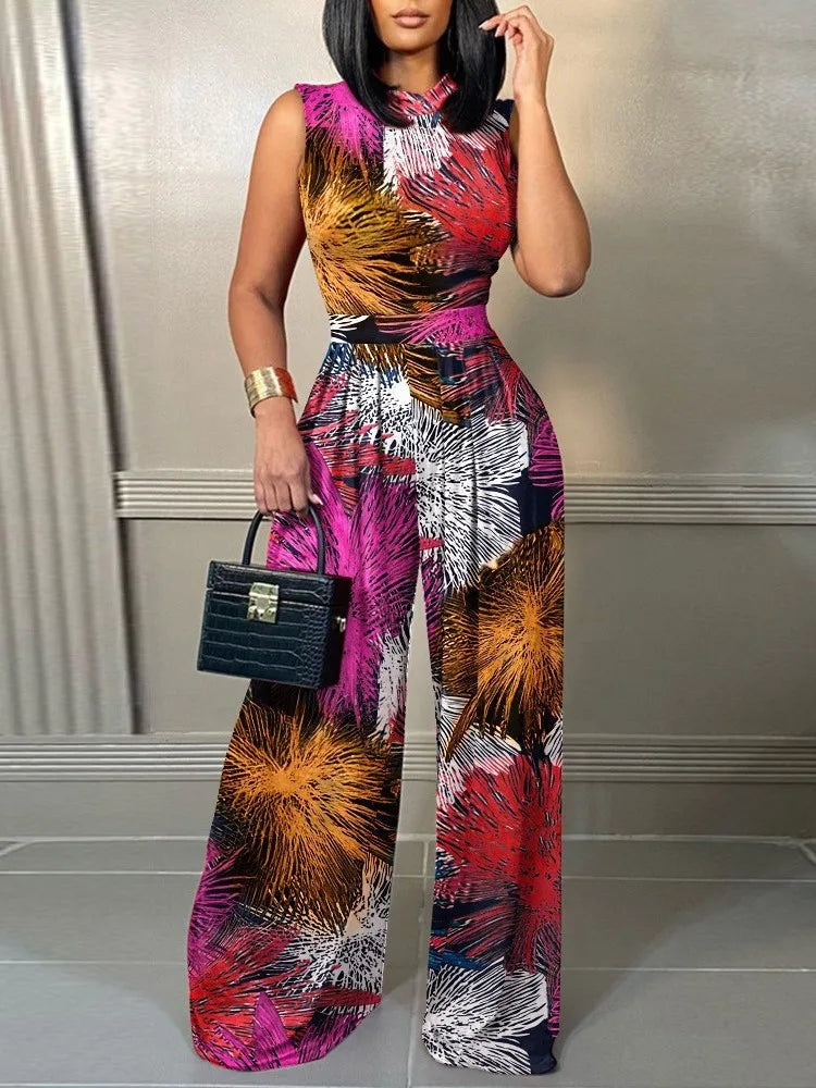 Angelika™ | Eleganter Jumpsuit mit weitem Bein