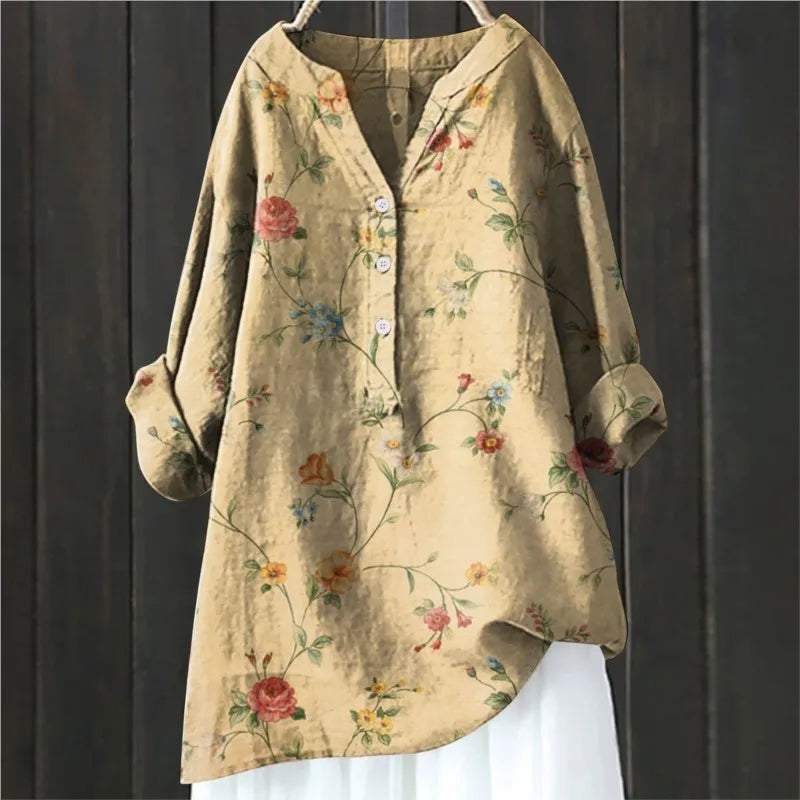 Juliette - Bluse Mit Blumendruck