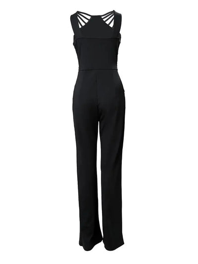 Adelheid™ | Glitzernder Jumpsuit mit Weiten Beinen