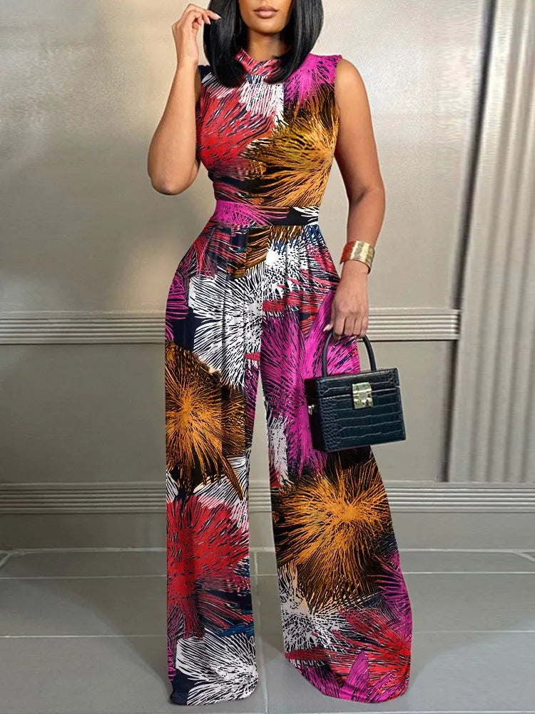 Angelika™ | Eleganter Jumpsuit mit weitem Bein