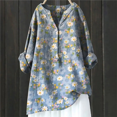 Juliette - Bluse Mit Blumendruck