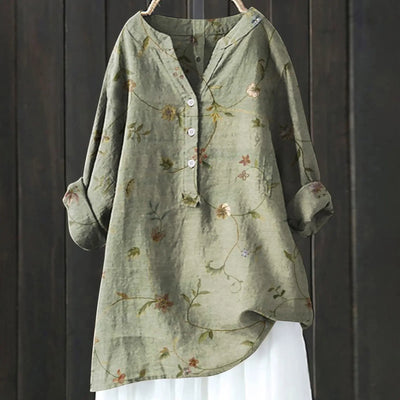 Juliette - Bluse Mit Blumendruck