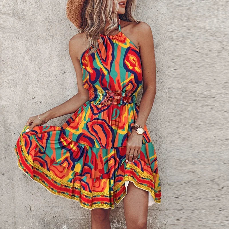Angela™ - Halter Chic Kleid
