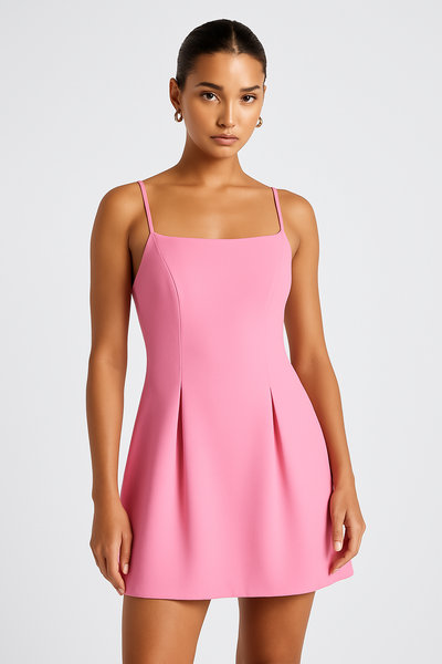Amelina™ | Plissiertes Mini-Kleid