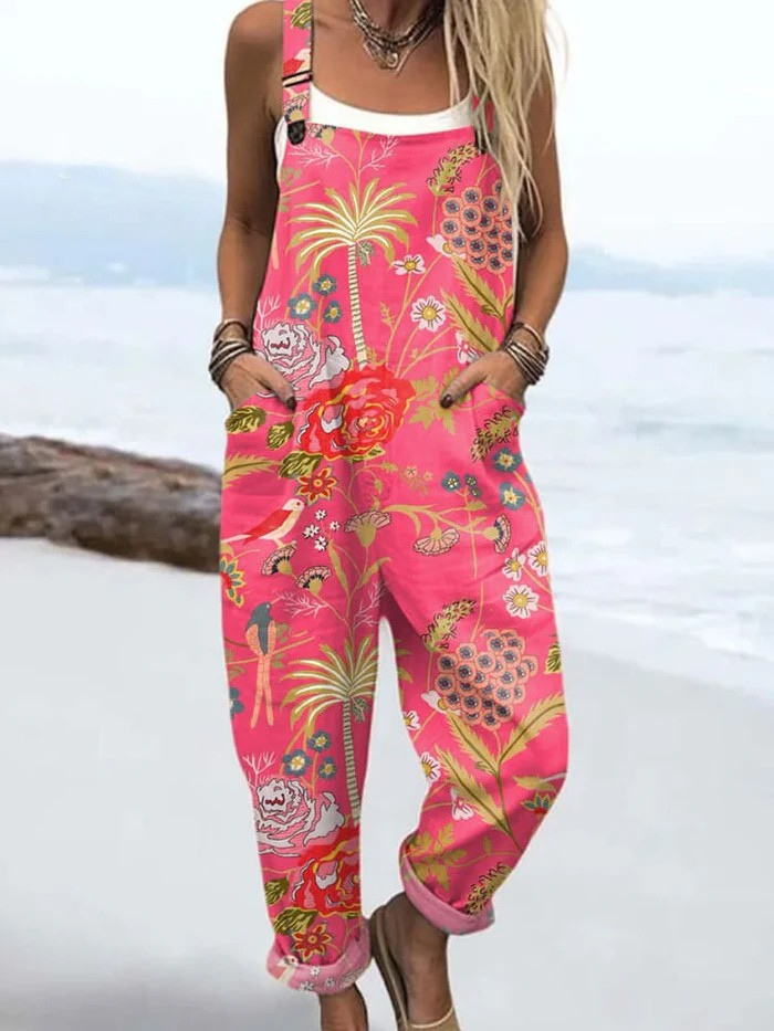 Valery - Leichte Vintage-Jumpsuit