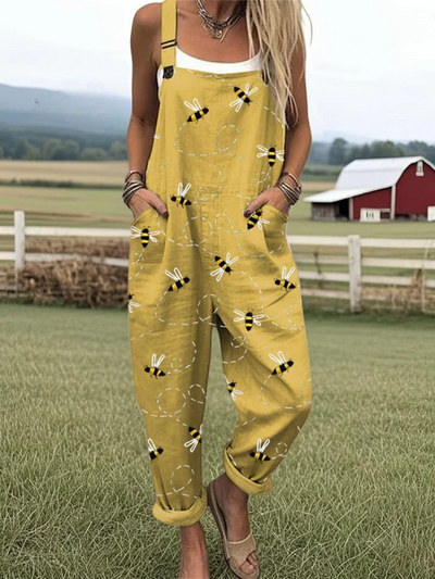 Zerva - Leichte Vintage-Jumpsuit