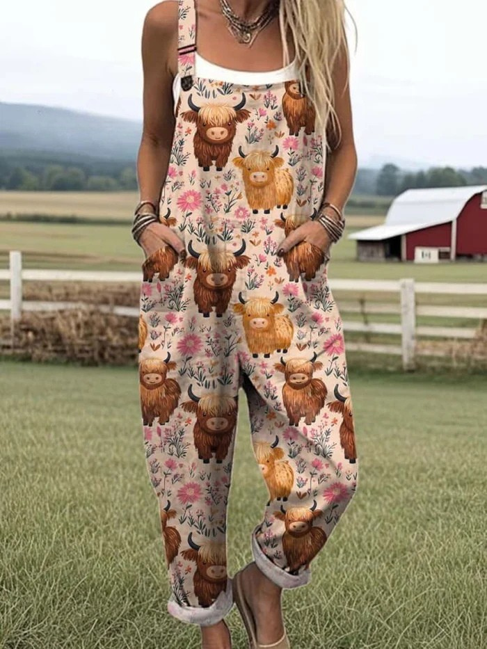 Zerva - Leichte Vintage-Jumpsuit