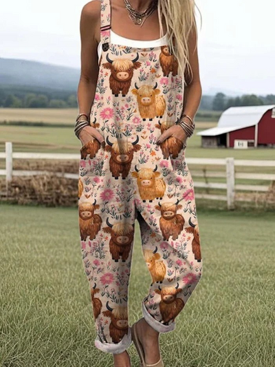 Zerva - Leichte Vintage-Jumpsuit