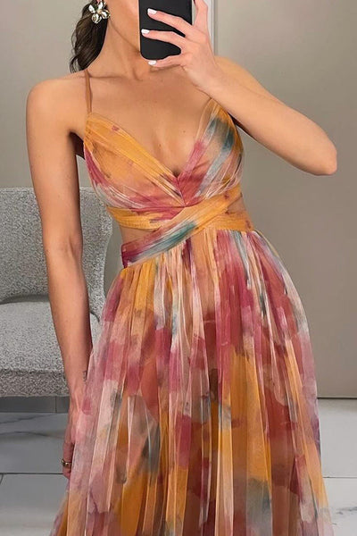Vaëlia – Maxikleid mit Blumenmuster