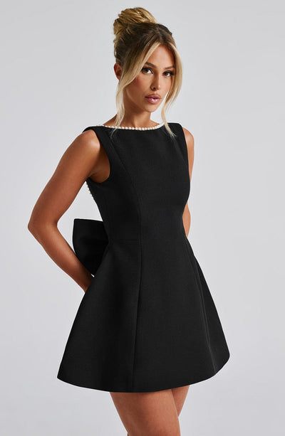 Elle™ | Perlen Schleifen Mini Kleid