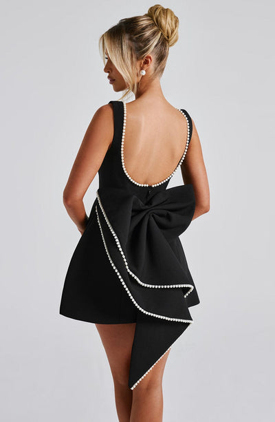 Elle™ | Perlen Schleifen Mini Kleid