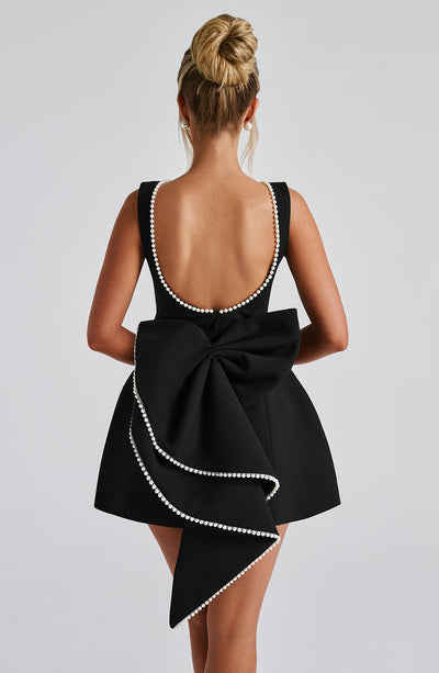 Elle™ | Perlen Schleifen Mini Kleid