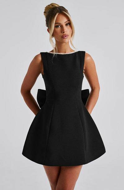 Elle™ | Perlen Schleifen Mini Kleid