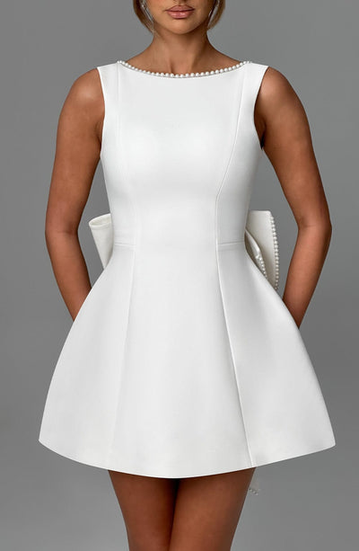 Elle™ | Perlen Schleifen Mini Kleid