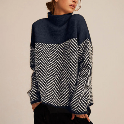 ADELIE | Premium Rollkragenpullover aus edlem Strick