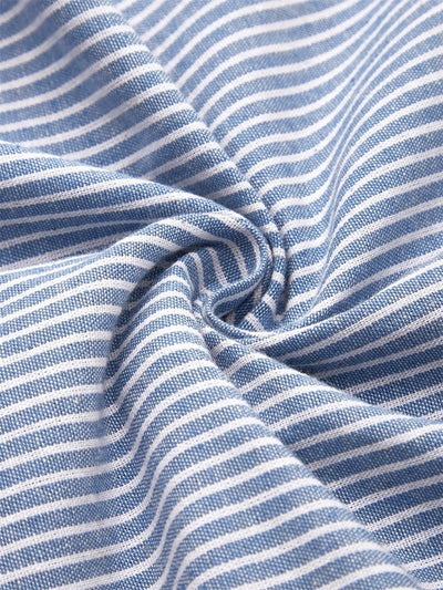 Wanda Gestreiftes Midi-Kleid
