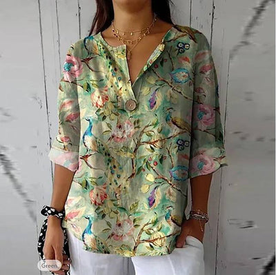 Lena | Elegante Sommerbluse Für Frauen