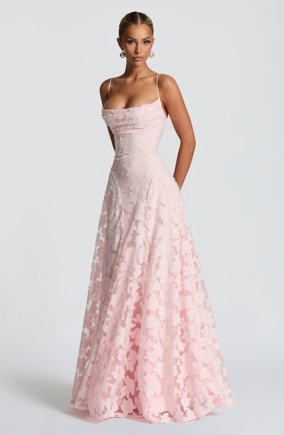 Francisa™ | Spitzen-Corsagen-Maxikleid