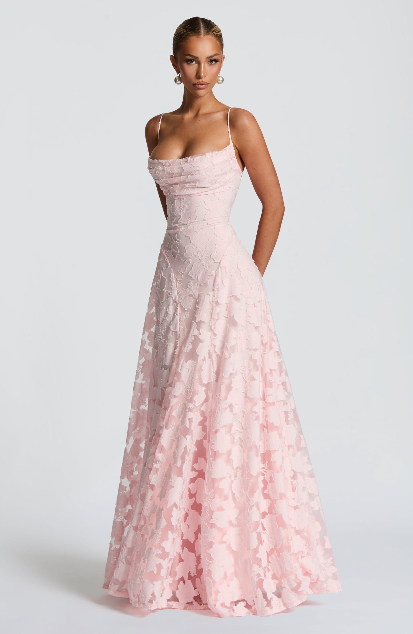 Francisa | Spitzen-Corsagen-Maxikleid
