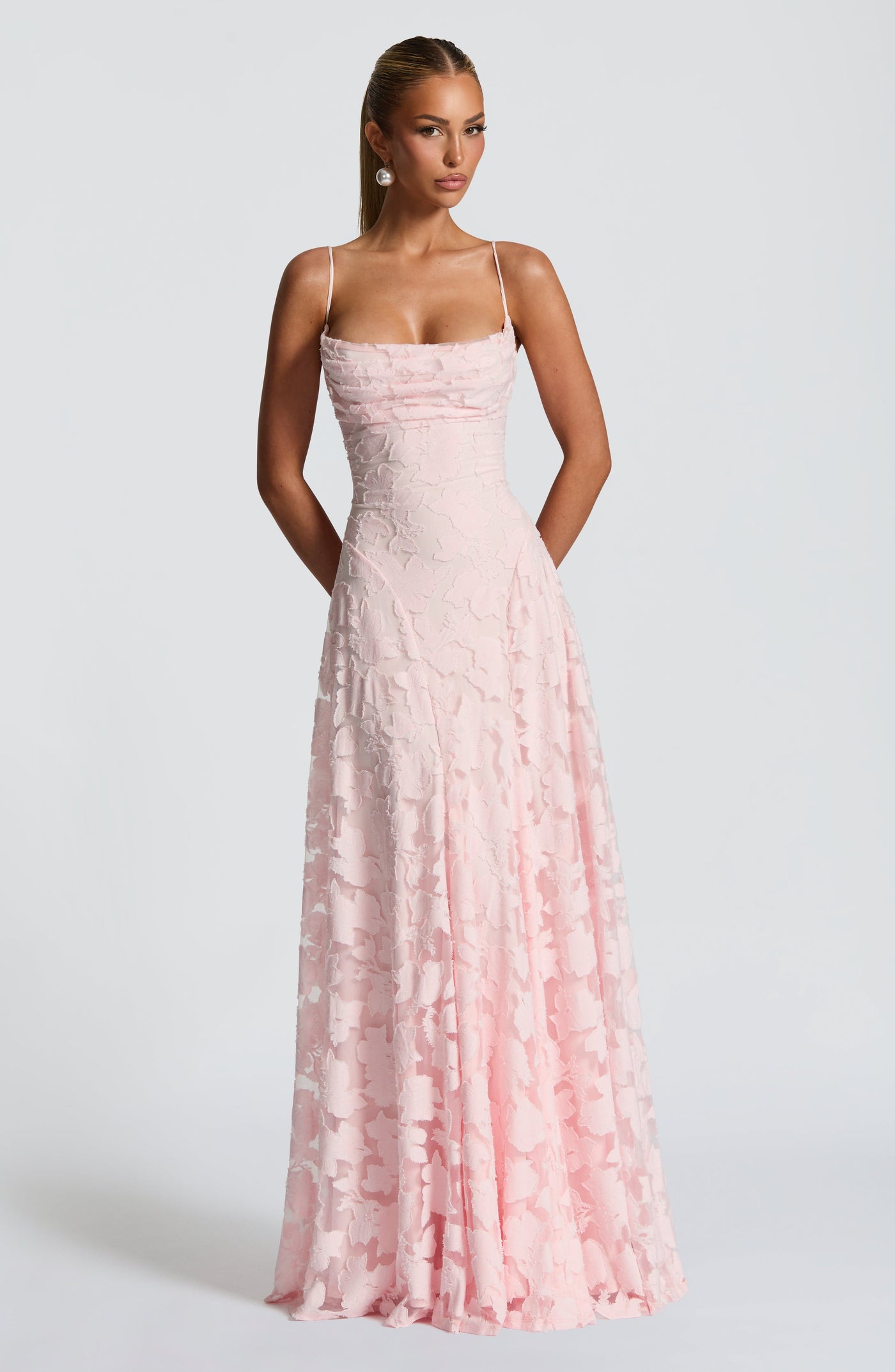 Francisa | Spitzen-Corsagen-Maxikleid