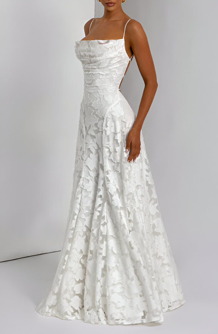 Francisa | Spitzen-Corsagen-Maxikleid