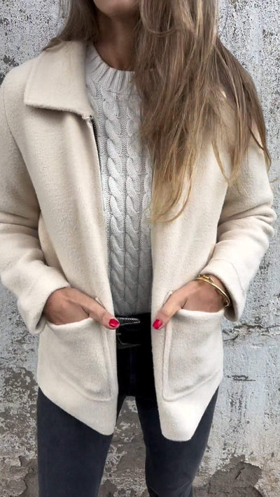 Napel™ | Elegante Strickjacke aus Wolle
