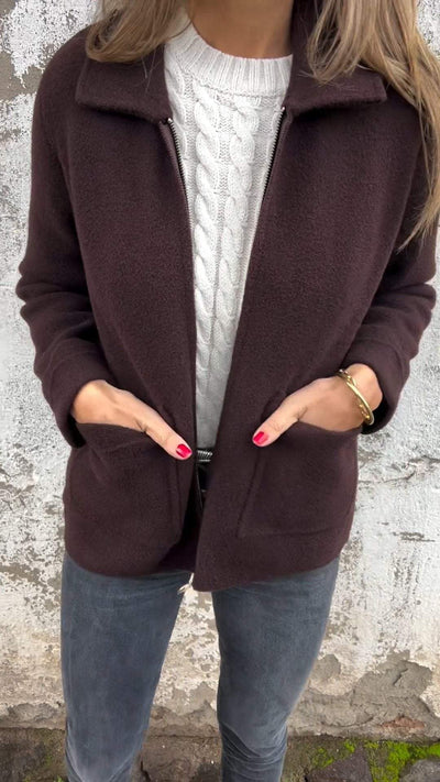 Napel™ | Elegante Strickjacke aus Wolle