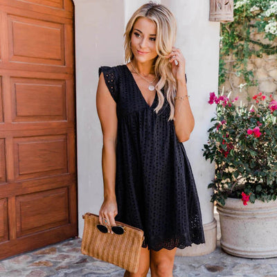 Das Kleid "Taschen & integrierte Shorts"