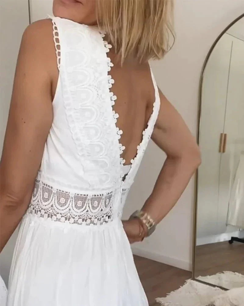Rosalia - Elegantes und Langes Sommerkleid