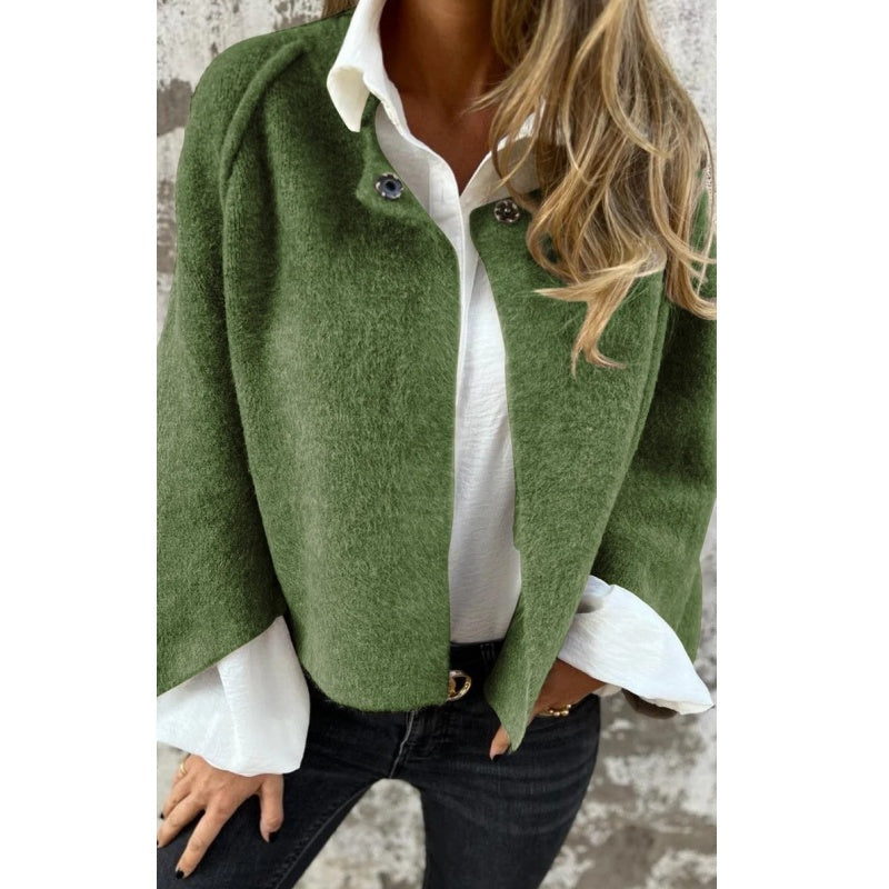 Elise™ - Kurze Jacke mit eleganten auslaufenden Ärmeln