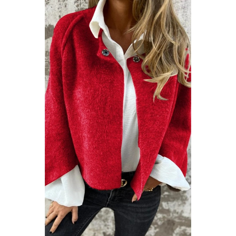 Elise™ - Kurze Jacke mit eleganten auslaufenden Ärmeln