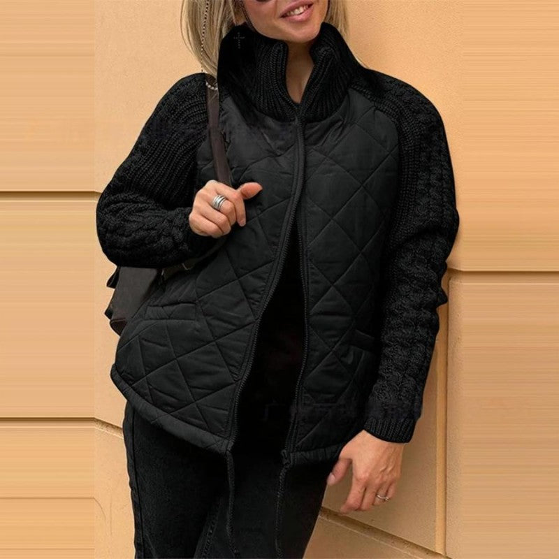 Vérane™ | Gestrickte Patchworkjacke