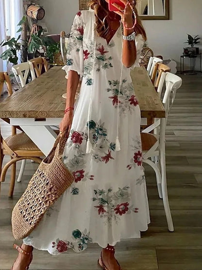 Dianna™ - Boho Kleid mit Bauchbedeckung